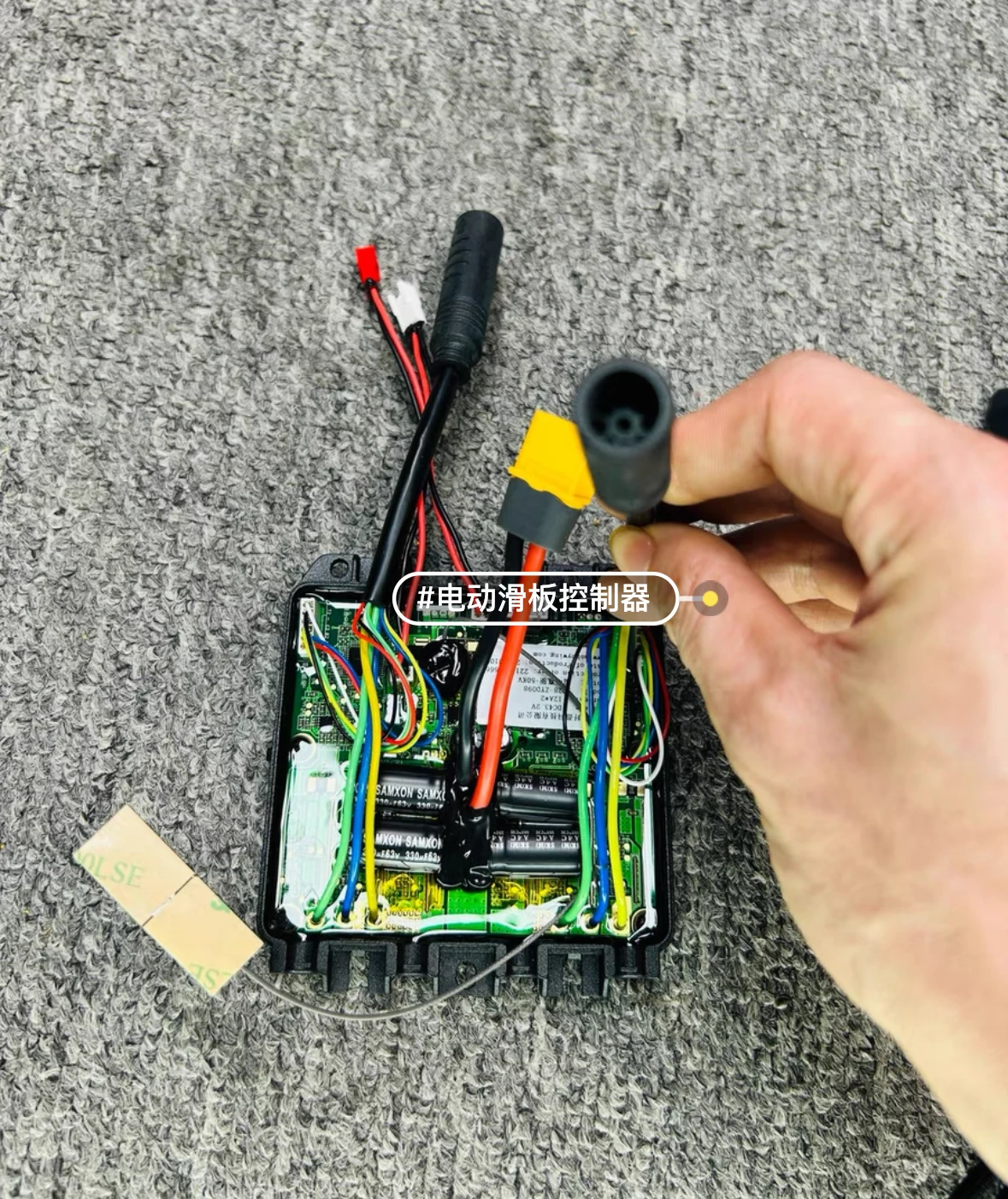 Hobbywing 9028 ESC speed controller receiver and Electric Transmitter transmitter wireless raido for Scooter Skateboard DIY