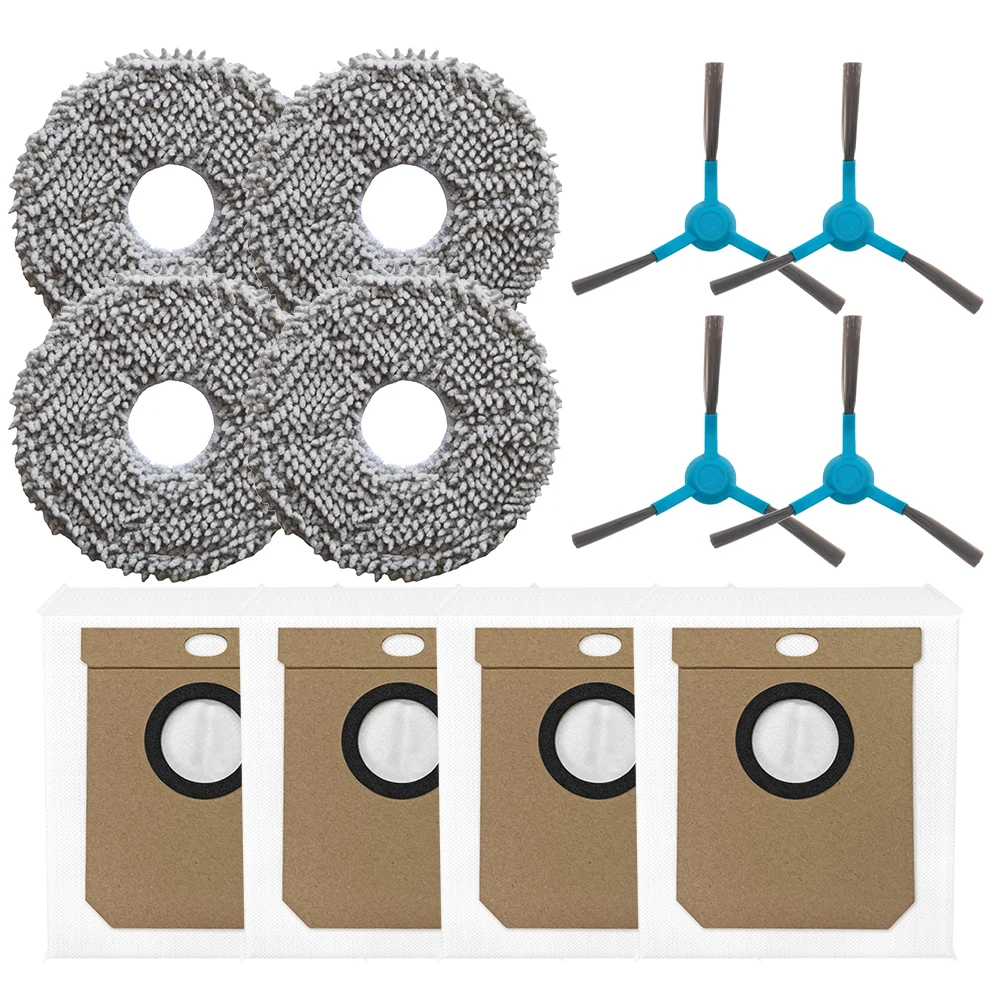 ممسحة القماش كيس لجميع الغبار فرشاة جانبية استبدال طقم قطع غيار ل Conga 20090 Pro لإنفينيتي قطع الصابون و SPA جهاز آلي لتنظيف الأتربة أجزاء #2