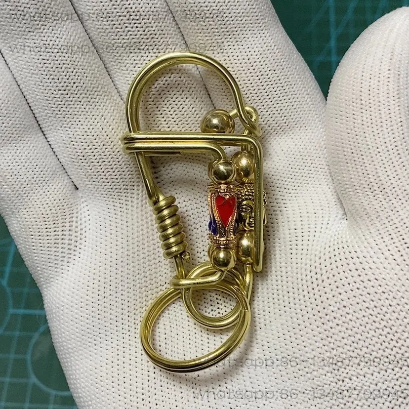 Ear spoon keychain, style in heart, men's car creative personality waist buckle, key chain