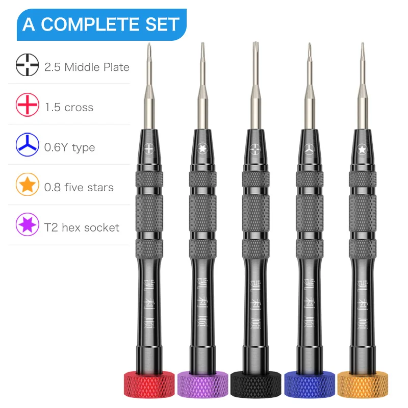 0.8mm S2 Magnetic Screwdriver Set for Iphone Repair And Watches Pneumatic Tool Accessories