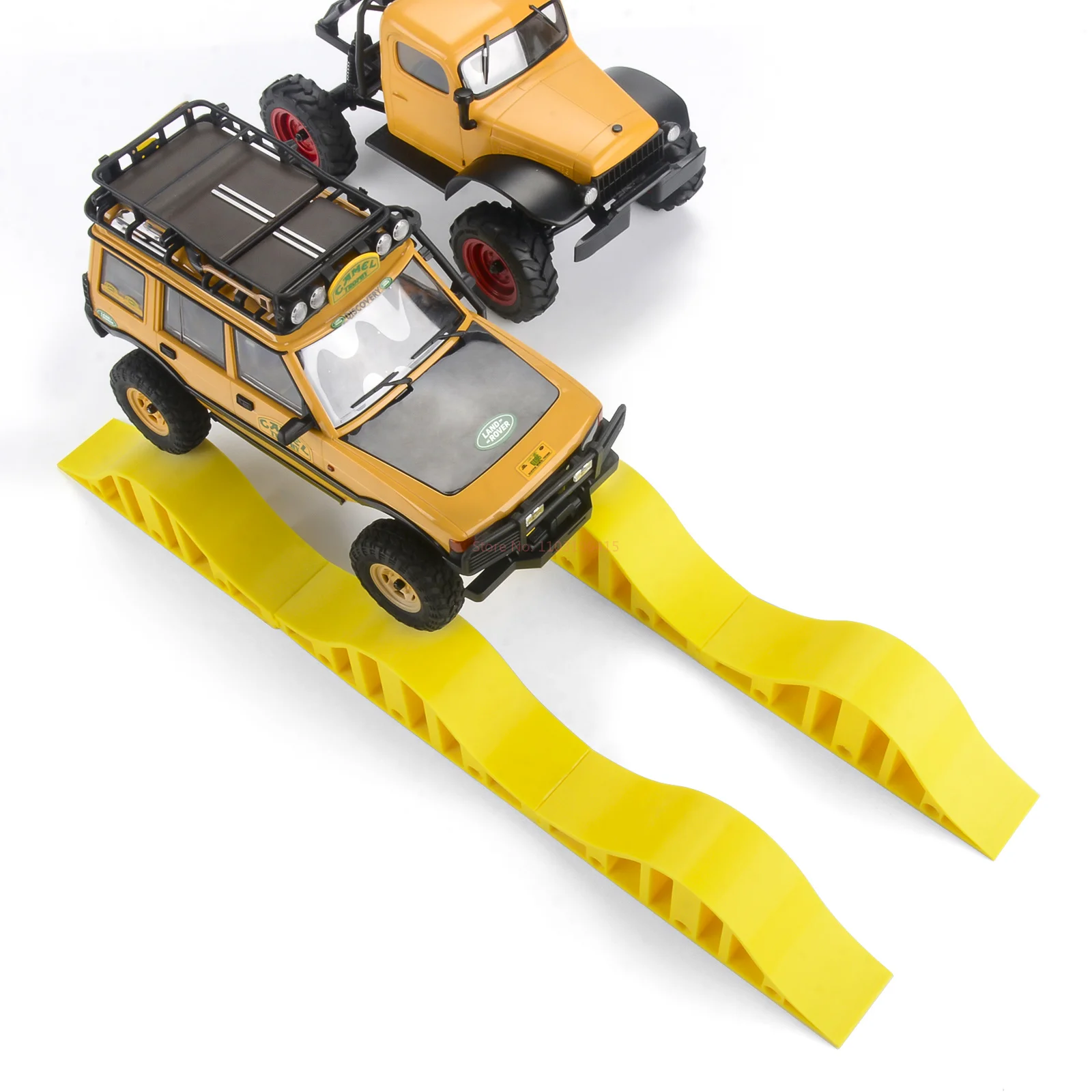 Modello di telecomando RC mini auto 1:24 1:18 Pista da arrampicata simulazione ponte a forma d'onda scena ostacolo pendenza ripido 418*33*43mm