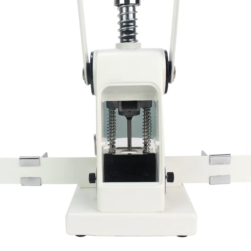 

R-D401 Manual Heavy Single Round Hole Punch Desktop Puncher Professional Office Punching Machine Photo Tag Hole Driller Tool