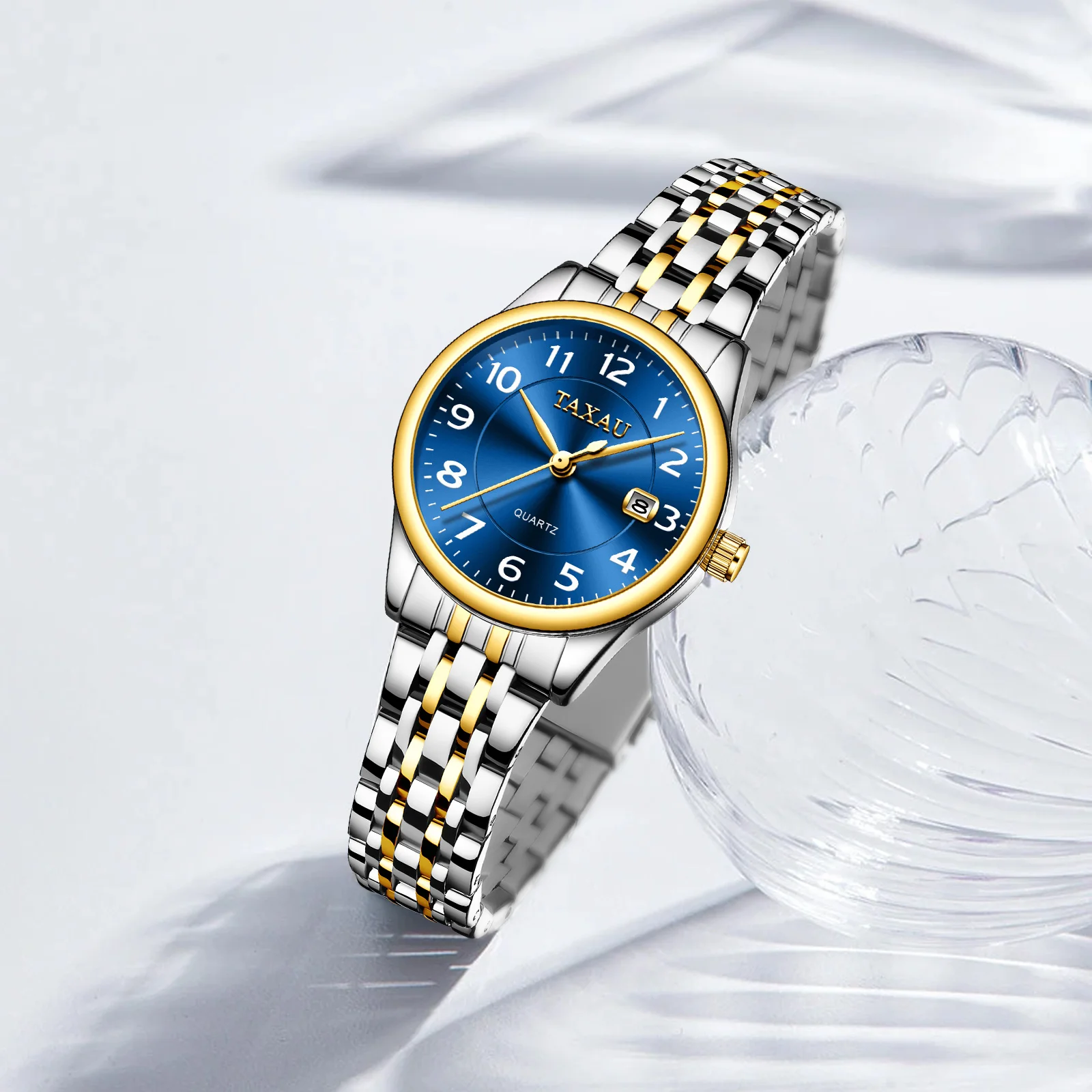 TAXAU Wodoodporny elegancki or – Luxury Watch Deals recenzja i cena