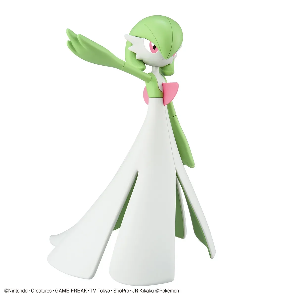 Original Bandai Pokemon Figures Plamo Gardevoir Collectible Ornaments Figure Anime Game Gifts Action Figure Model Toys