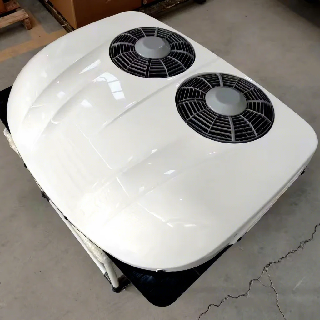 Electric Parking RV 12 Volt Air Conditioner Caravan Ar Condicionado 24V for Desert Oil Field Engineering Vehicle Truck Pro