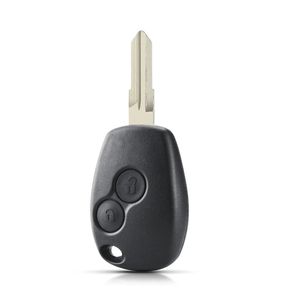 KEYYOU-funda de repuesto para llave de coche, carcasa para Renault Duster Modus Clio 3, Twingo DACIA Logan Sandero Kangoo para Nissan, 2BNT