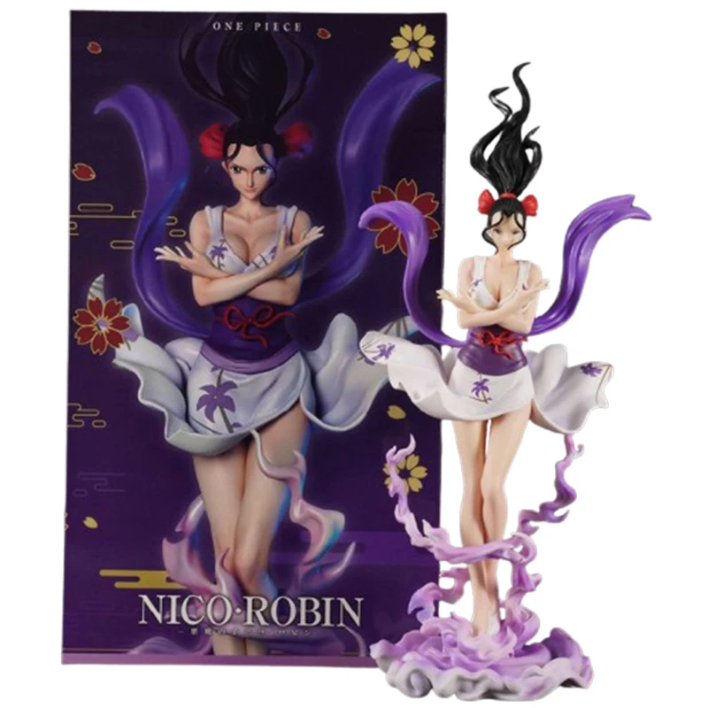 35cm One Piece Nico Robin Figuras Toys Anime One Pieces Miss Allsunday Action Figure Manga Figurine GK Staute Model Peripheral