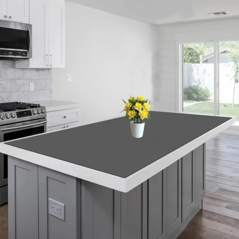 Washable Silicone Mat for Kitchen Counter Dining Table Mat Silicone Coffee Maker Mat 23.6''x78.74'' Kitchen Countertop Protector