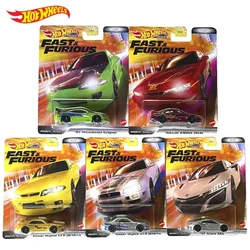 Orijinal sıcak tekerlekler Premium araba hızlı ve öfkeli Diecast 1:64 Nissan Skyline GTR Mitsubishi Acura Voiture çocuk oyuncakları Boys için hediye