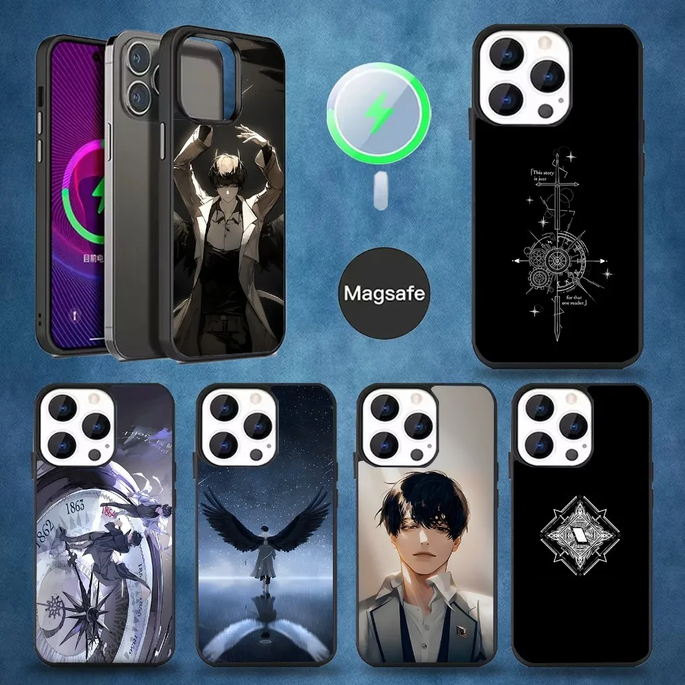 

O-Omniscient Reader Viewpoint Phone Case For iPhone 16,15,14,13,12,11,Pro,Max,Plus,Mini,Magsafe,Magnetic Wireless Charging Case