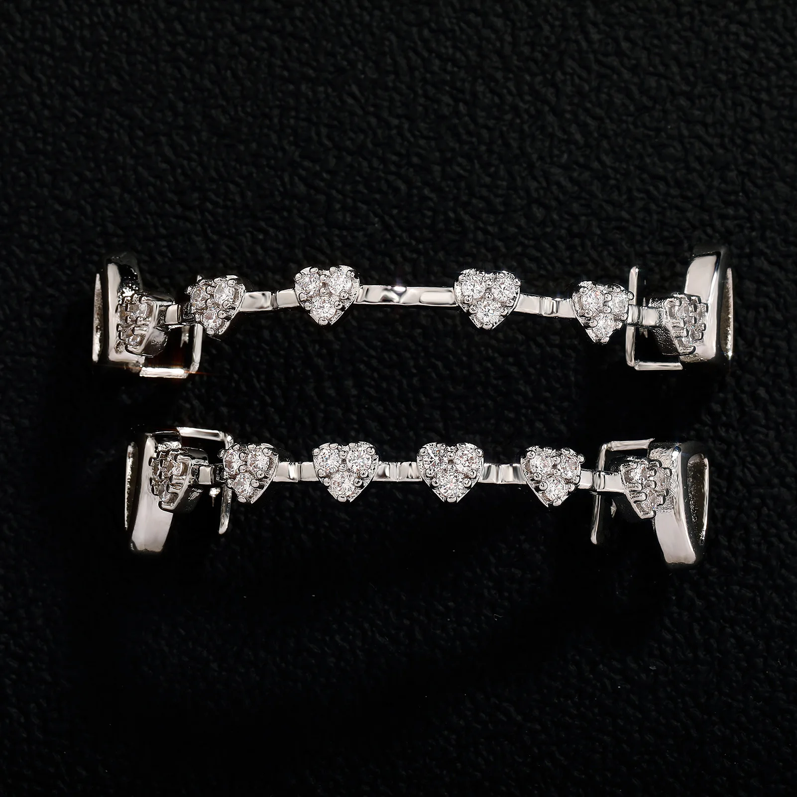 الهيب هوب الهيب هوب الأسنان الشوايات الأقواس مرصعة بالألماس الذهب والفضة الأقواس شخصية العصرية الراب الملحقات