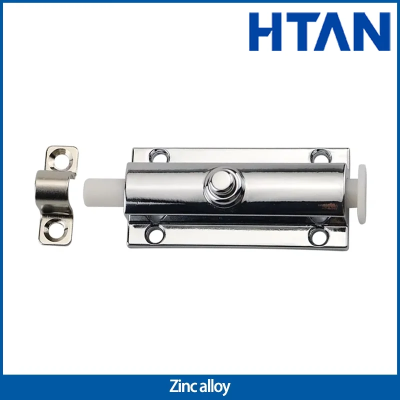 

Zinc Alloy Bolt Button Automatic Spring Reset Suitable For Industrial Equipment Commonly Used Cabinet Bolt Locks