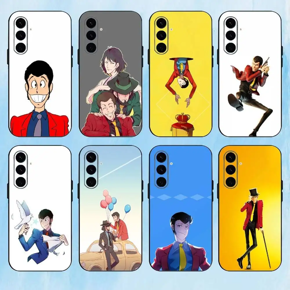

L-Lupin The T-Third Phone Case For Samsung Galaxy A73,A72,A71,A70,A53,A52,A51,Others Soft Black Cover