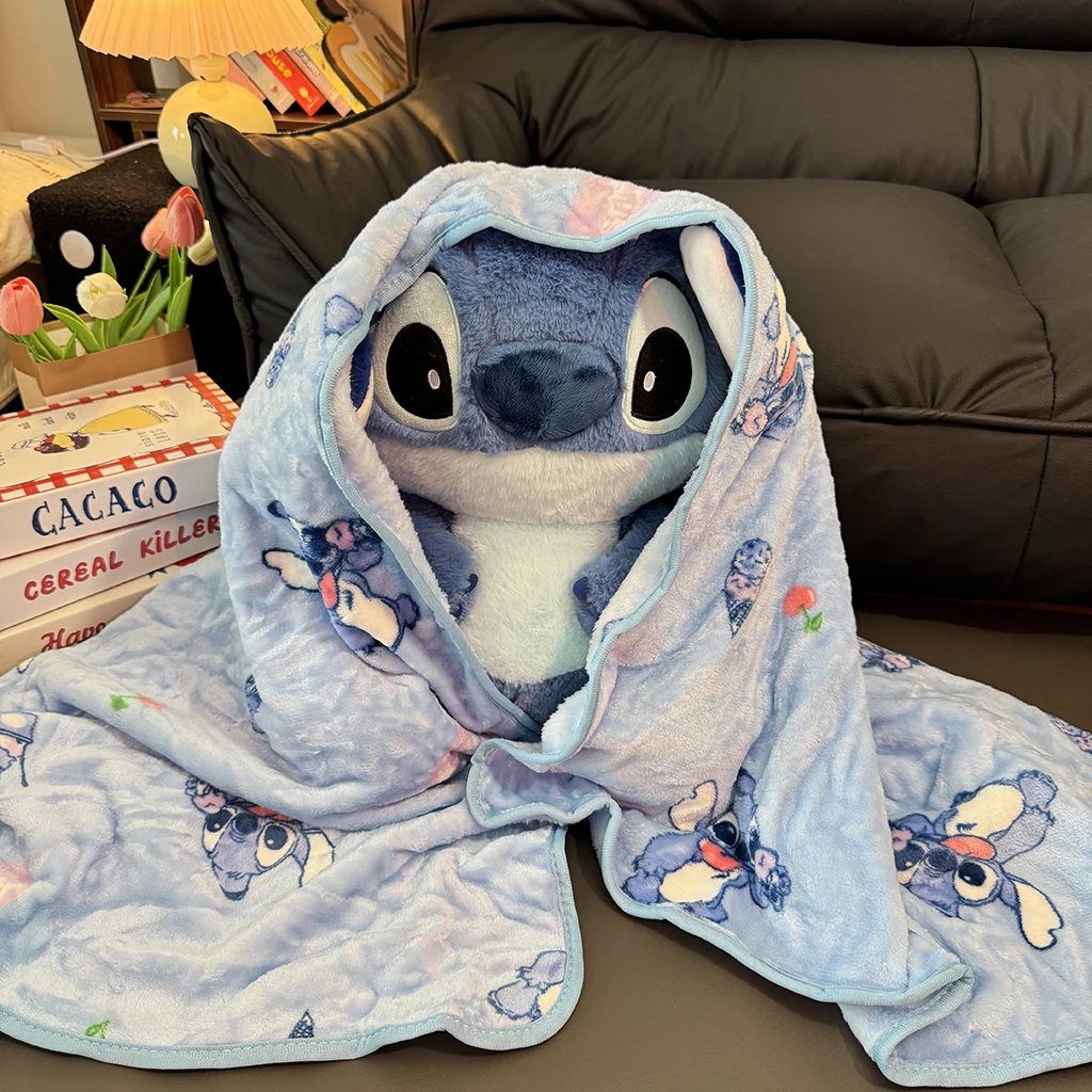 45cm 러블리 스티치 봉제인형 애니메이션 릴로와 스티치 부드러운 봉제인형 스티치 인형 쿠션 홈데코 크리스마스 선물