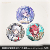 Official Original Anime Wuthering Waves Cantarella Zani Ciaccona Cosplay Button Pin Cute Cartoon Brooch Badge Backpack Decor