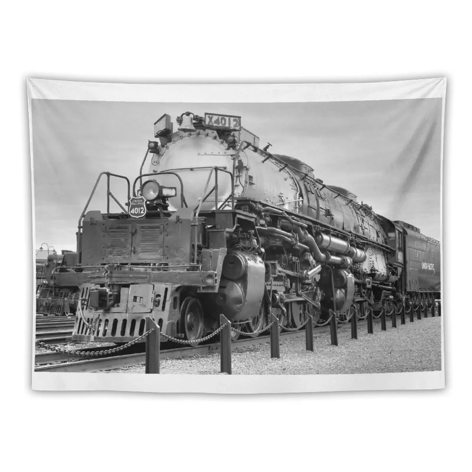 Biggest Badest Steam Locomotive Ever! Tapestry Korean Room Decor Home Decorators House Decorations Cute Room Decor Tapestry