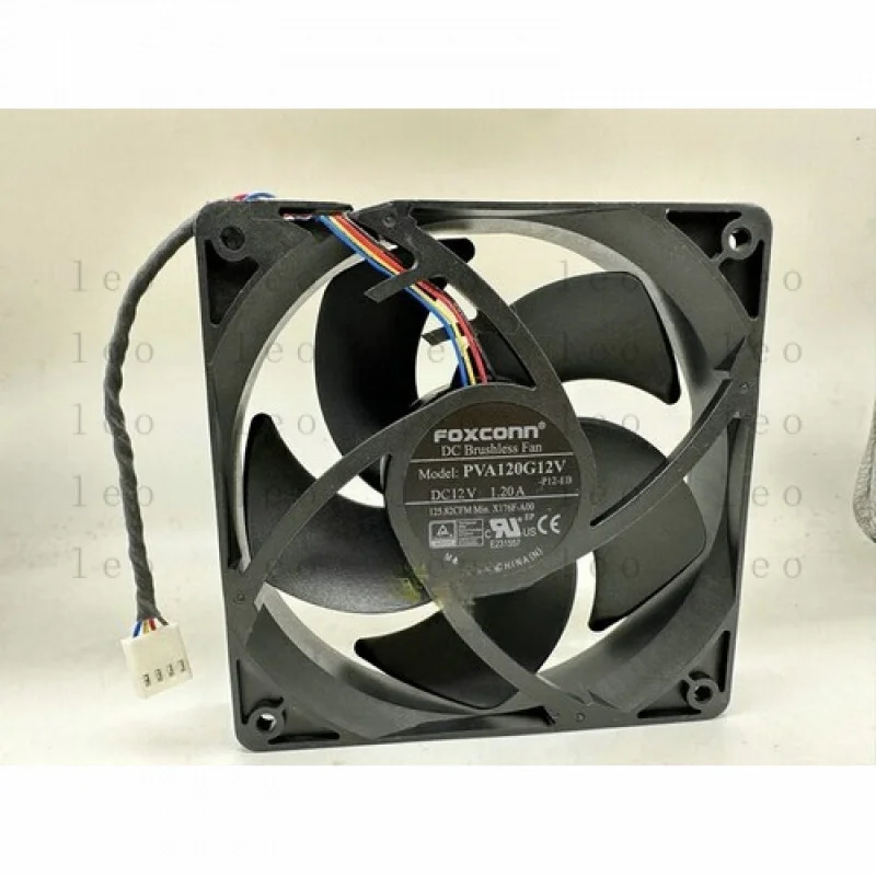 FF  1 pcs    Fan PVA120G12V DC12V 1.2A 12025 12cm 4 wire large air volume fan #WD10