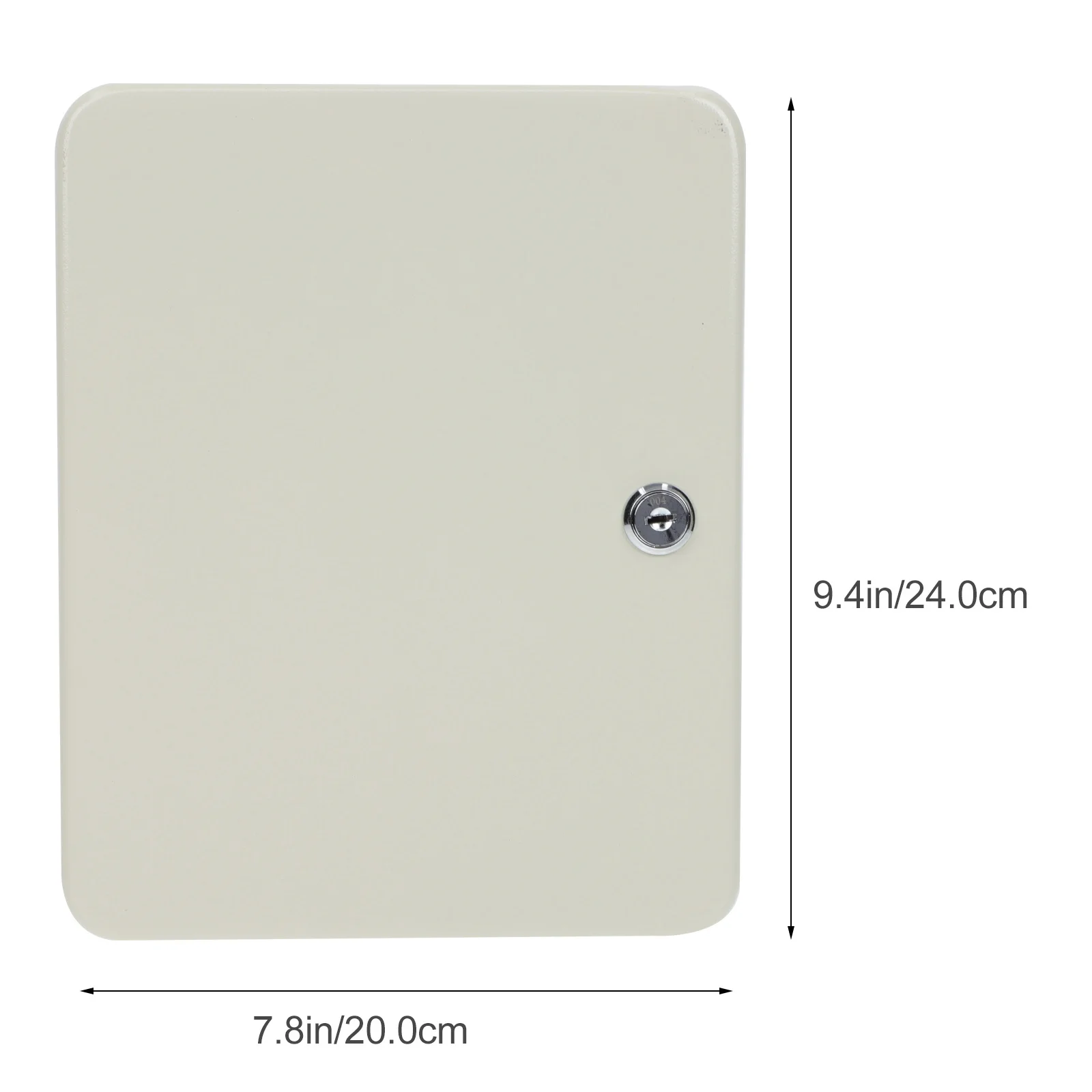 28 فتحة صندوق مفاتيح حديدي قابل للقفل لإدارة منظم تخزين الأمان المنزلي للسيارات الحقيقية #6