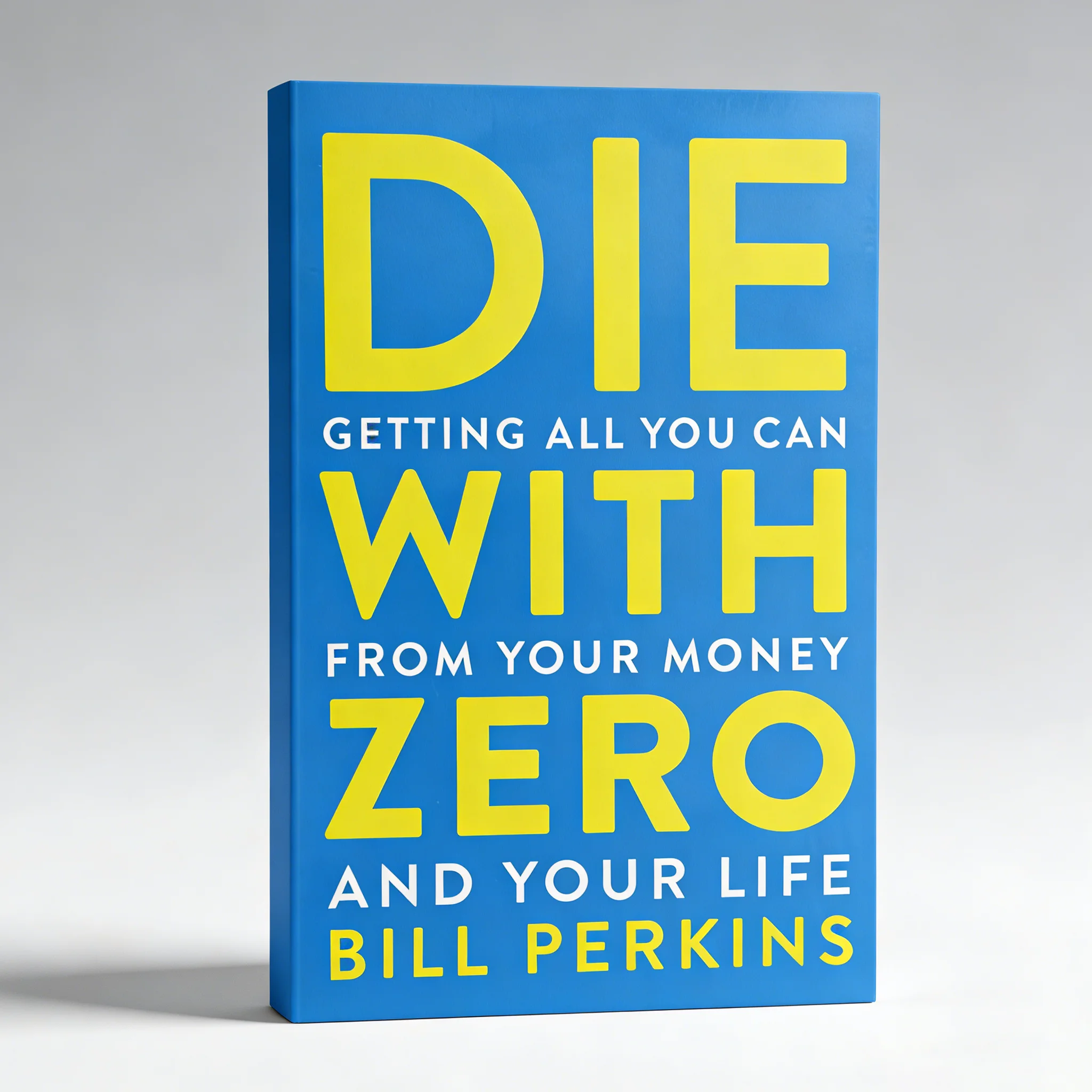 Die with Zero : Obtenez tout ce que vous pouvez de votre argent et de votre vie - Livre anglais broché