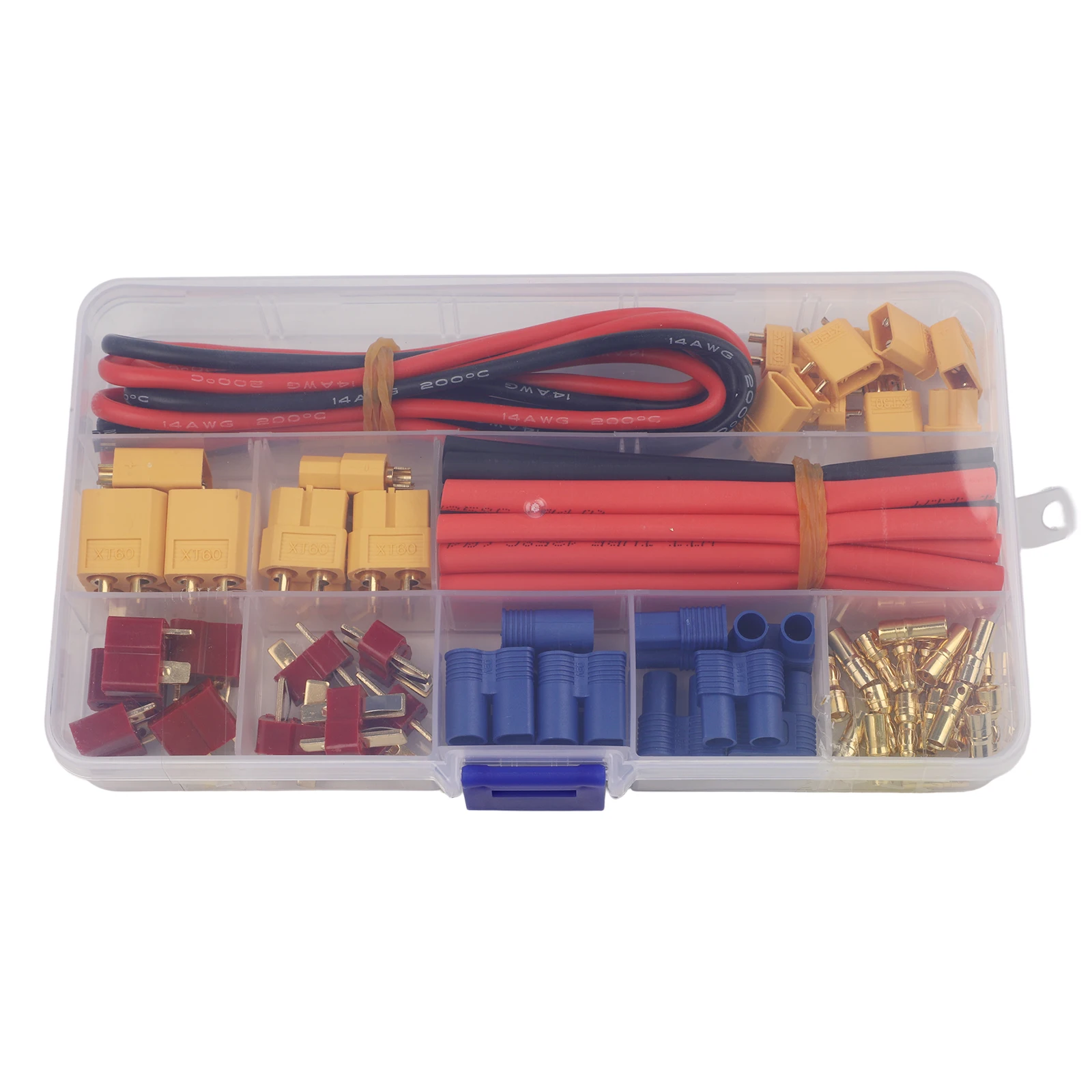 RC Model Maintenance EC3 Kit Complete Remote Control Connectors Flexible Silicone Cable Low Resistance Contacts