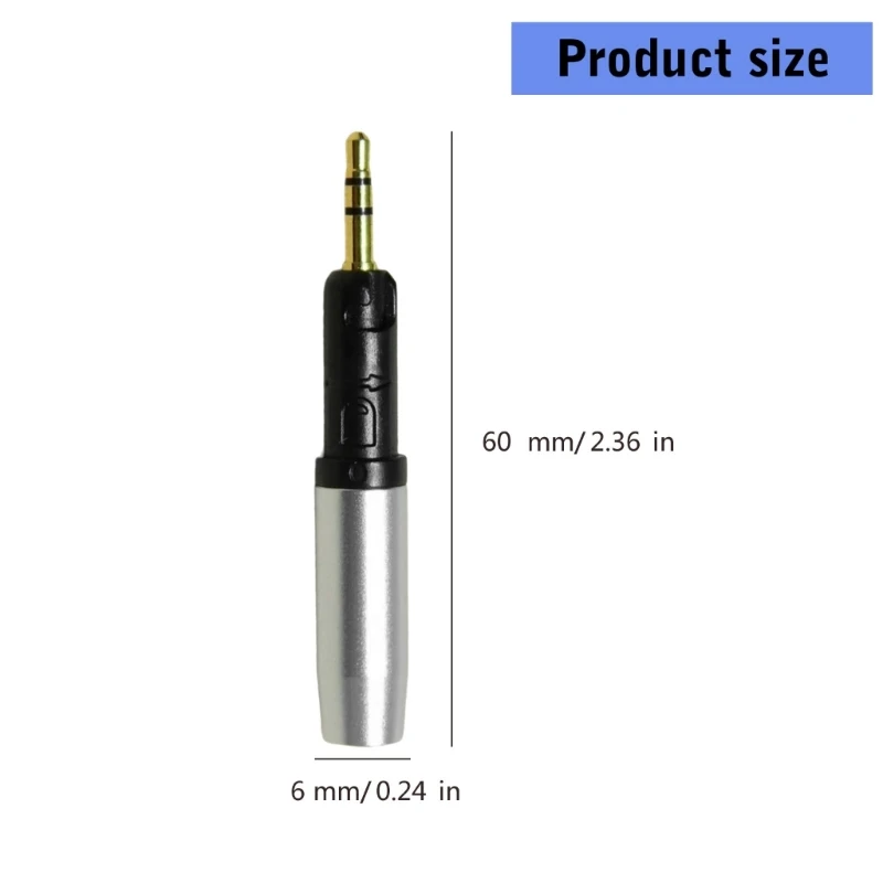 M17B 優れた導電性ヘッドフォンプラグ M70X M50X R70X ヘッドフォン用高品質サウンド