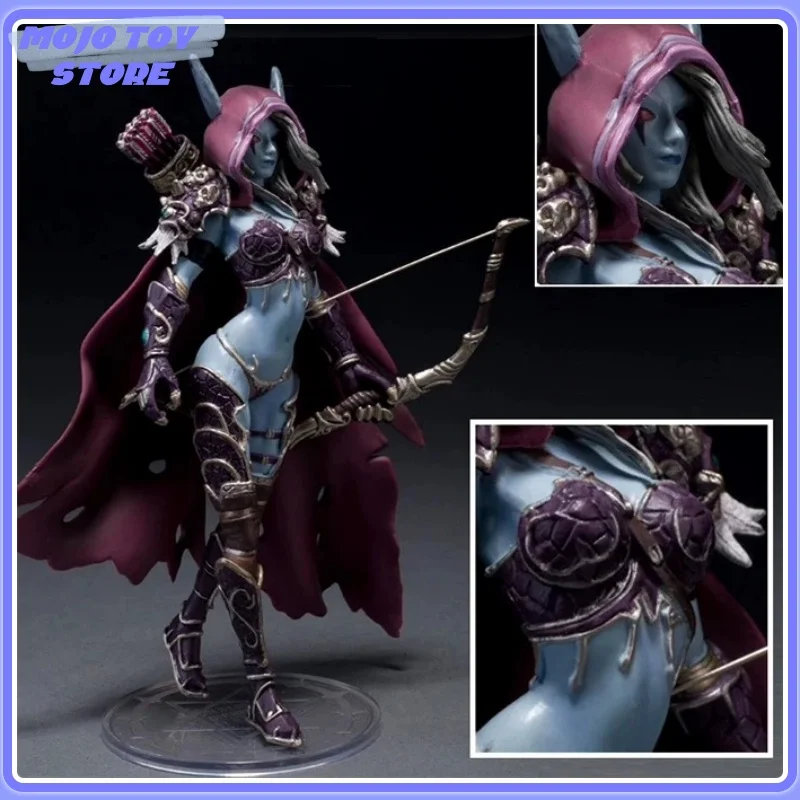 New World Of Warcraft Game Peripheral Sylvanas Windrunner Pvc Game Figure Collection Doll Desktop Ornament Gift To Friend