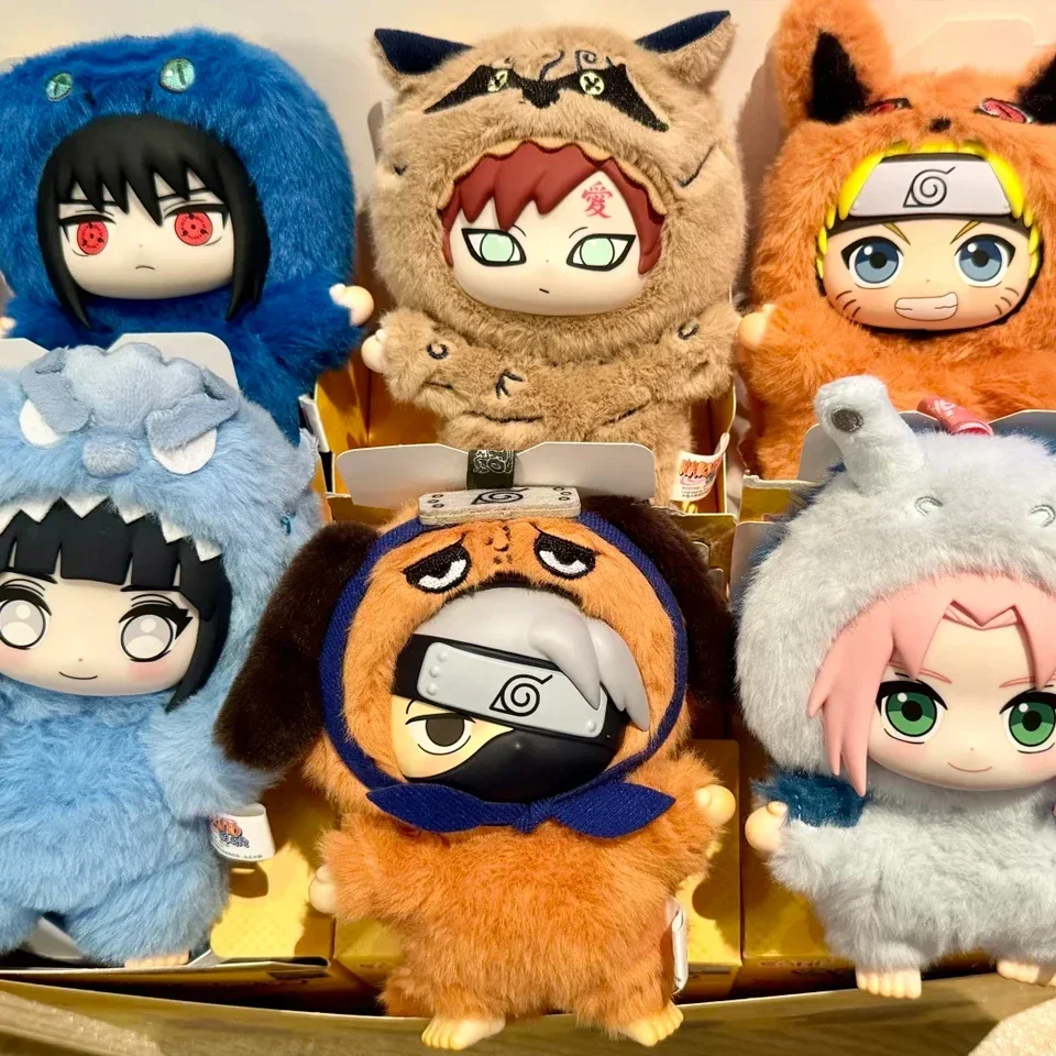 EAKI Naruto Blind Box Shippuden Party Series Uzumaki farcito Shippuden originale peluche figura ornamento collezione di giocattoli regali-@