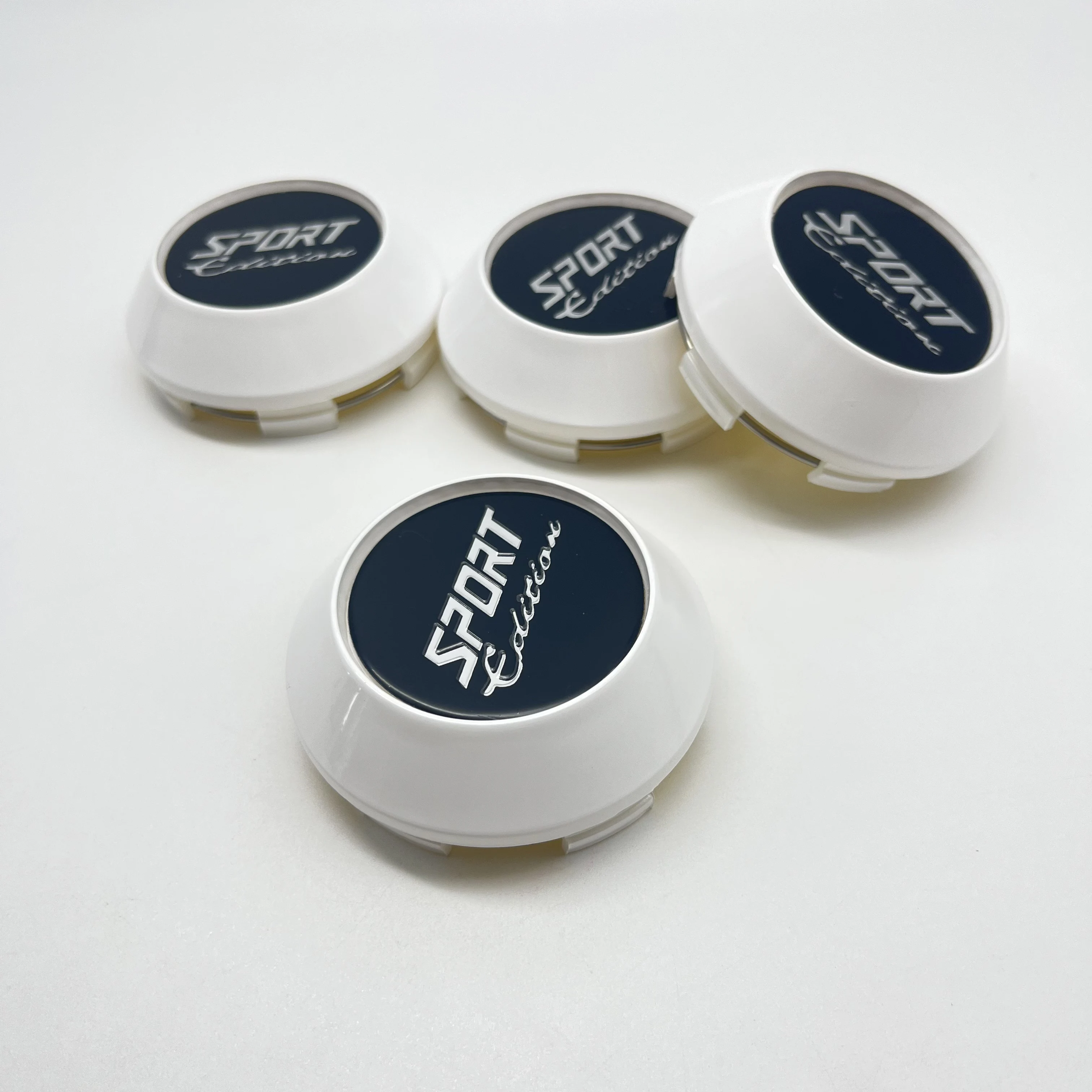 4Pcs/Lot Sport Edition Badge Emblem Sticker 60mm 65mm 68mm 69mm Car Wheel Center HubCap Sport High Cover Styling Auto Accessorie