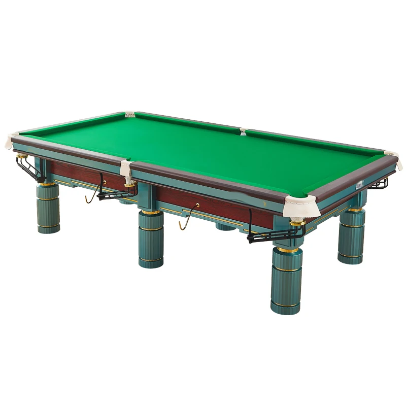 Factory Wholesale High End Games Play Pool Table Cotton Carton Box Unisex Snooker & Billiard Tables China Green Carton Oak