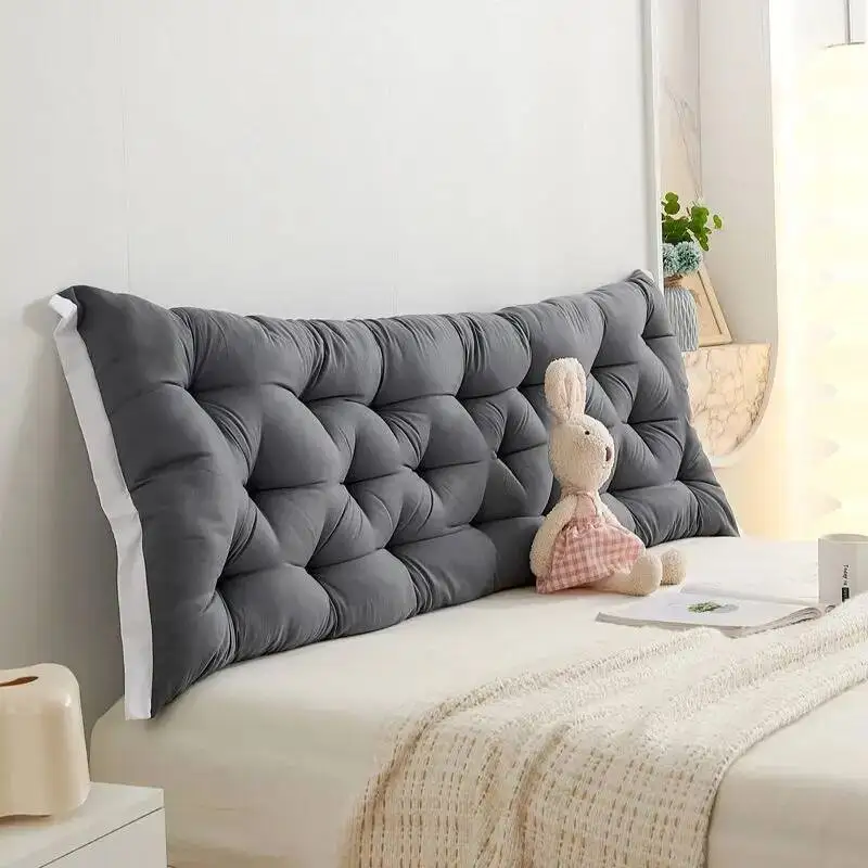 Bedside Pillow Double Sofa Tatami Waist Protection Anti-Collision Soft Pouch