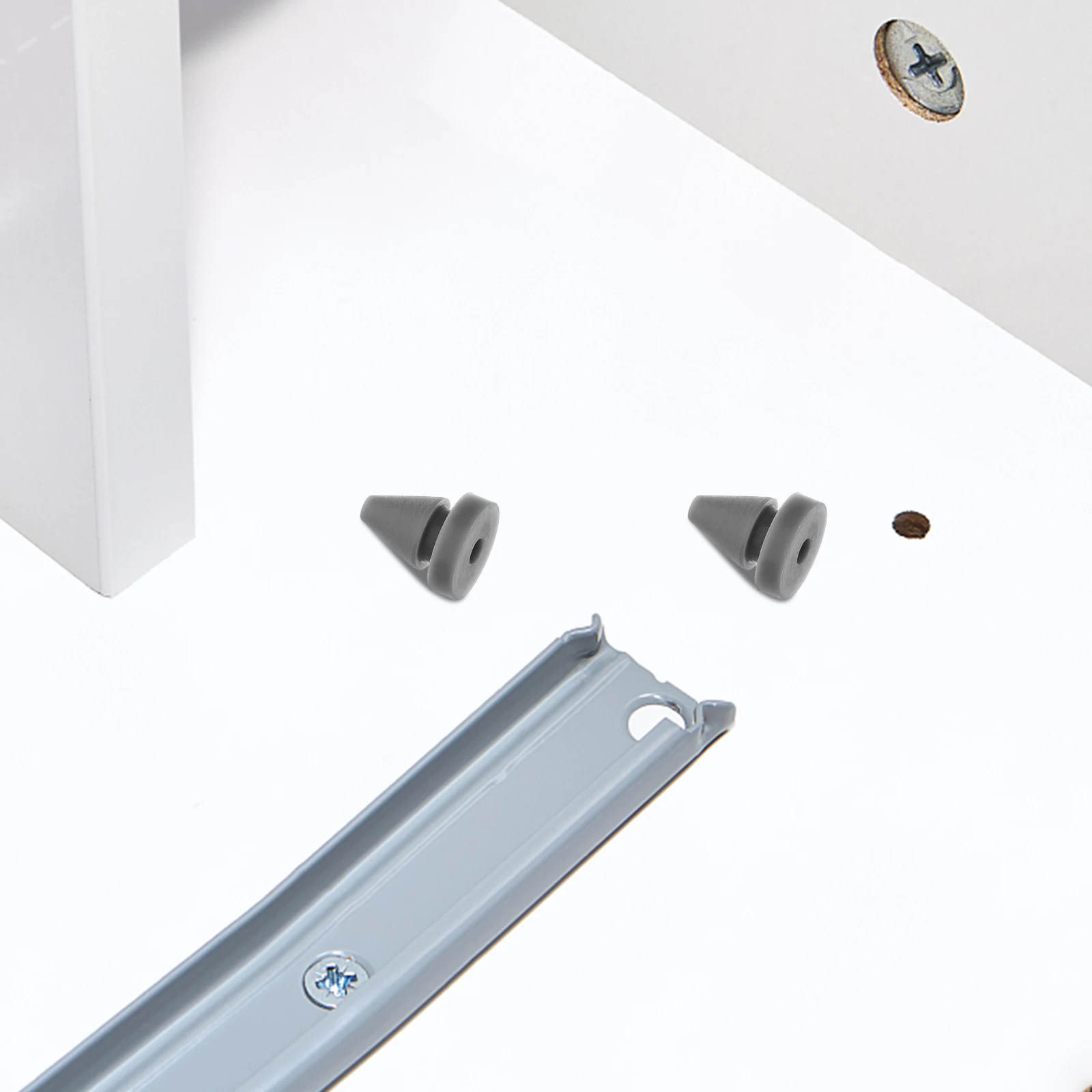 

Silicone Anti collision Bumpers Dark Grey Door Window Shock Absorbing Plug Dust Proof Frame Protection Gel Spacers Furniture