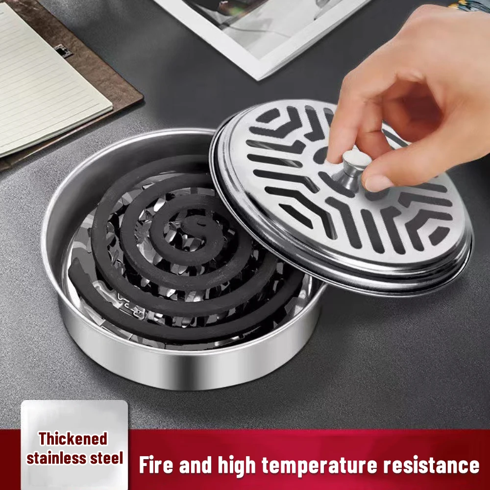 Mosquito Incense Tray Mosquito Control Multifunctional Stainless Steel Prevention Control Supplies Mosquito-repellent Incense