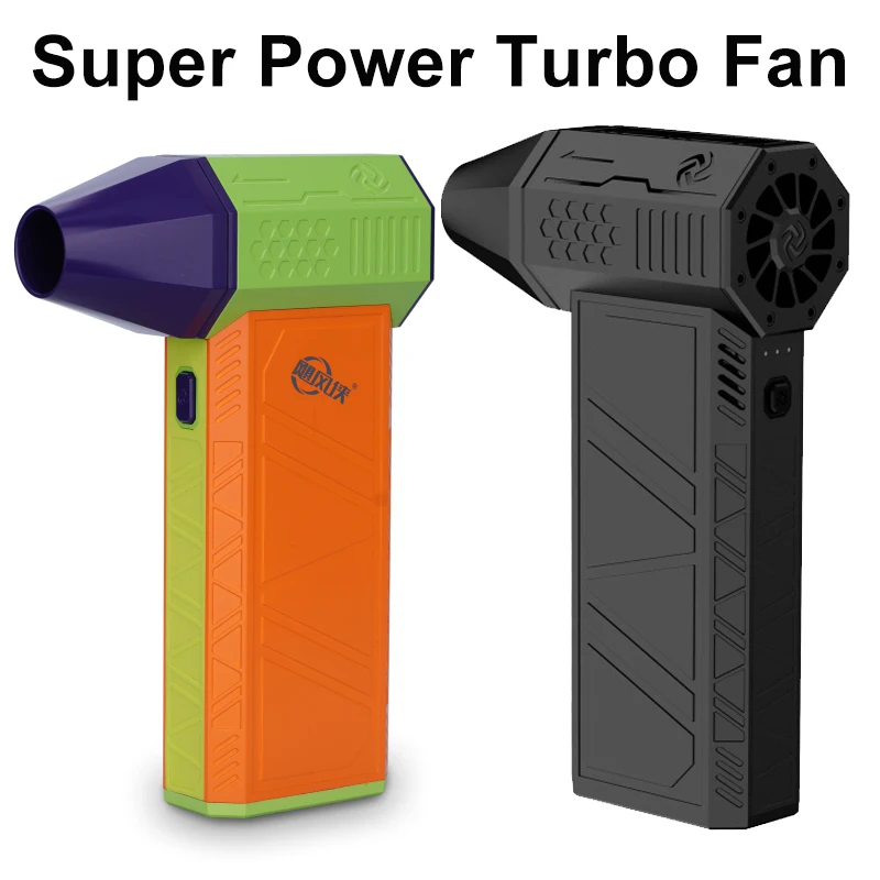 X3 Turbo Jet Fan 130000RPM Wind Speed 180W Handheld Duct Fan High-Performance Cyclone Turbo Electric Blower