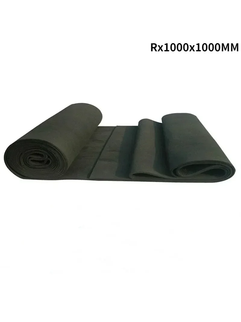 2m 3mm 5mm 8mm 10mm 13mm 1000x1000mm Roll Thin Soft Graphite Carbon Felt For Energy Storage Battery Electrode