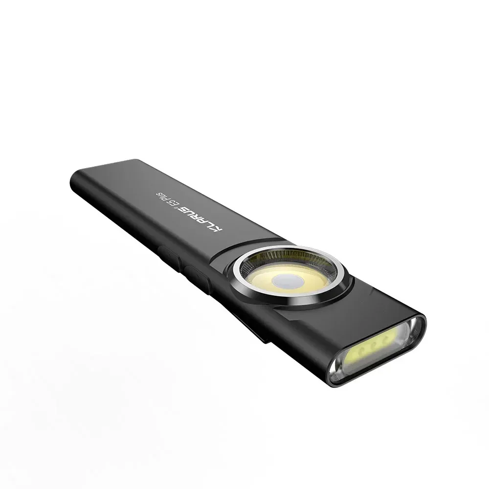 E5-PLUS Klarus TYPE-C Rechargeable Ultra Slim Triple Lights Magnetic EDC Flashlight Bulit-in 500mAh Battery view 6