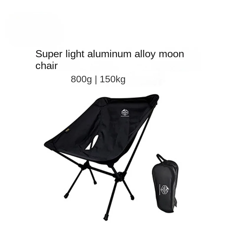 

Folding Portable Camping Chair Outdoor Moon Chair Collapsible Foot Stool For Hiking Picnic Fishing Folding Chairs Seat Tools