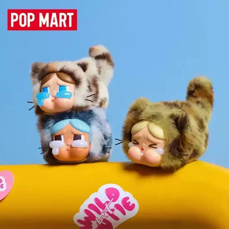 

POP MART Crybaby Wild But Cutie Series Виниловый плюшевый кулон Слепая коробка игрушки-сюрприз Mystery Guess сумка Аниме Фигурка