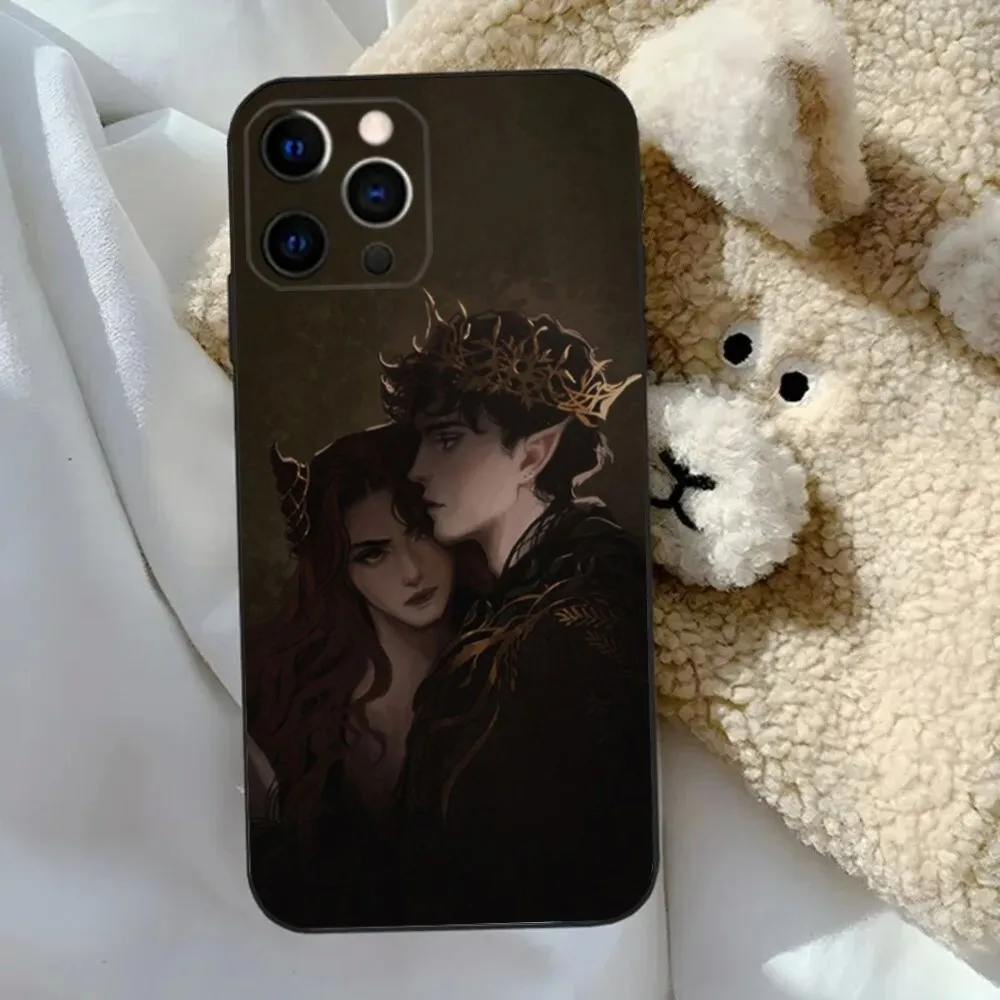 Custodia per telefono T-The Cruel Prince Jude Cardan-S per Apple iPhone 15,14,13,12,11,Pro,X,XS,Max,XR,Plus,Mini Cover morbida nera