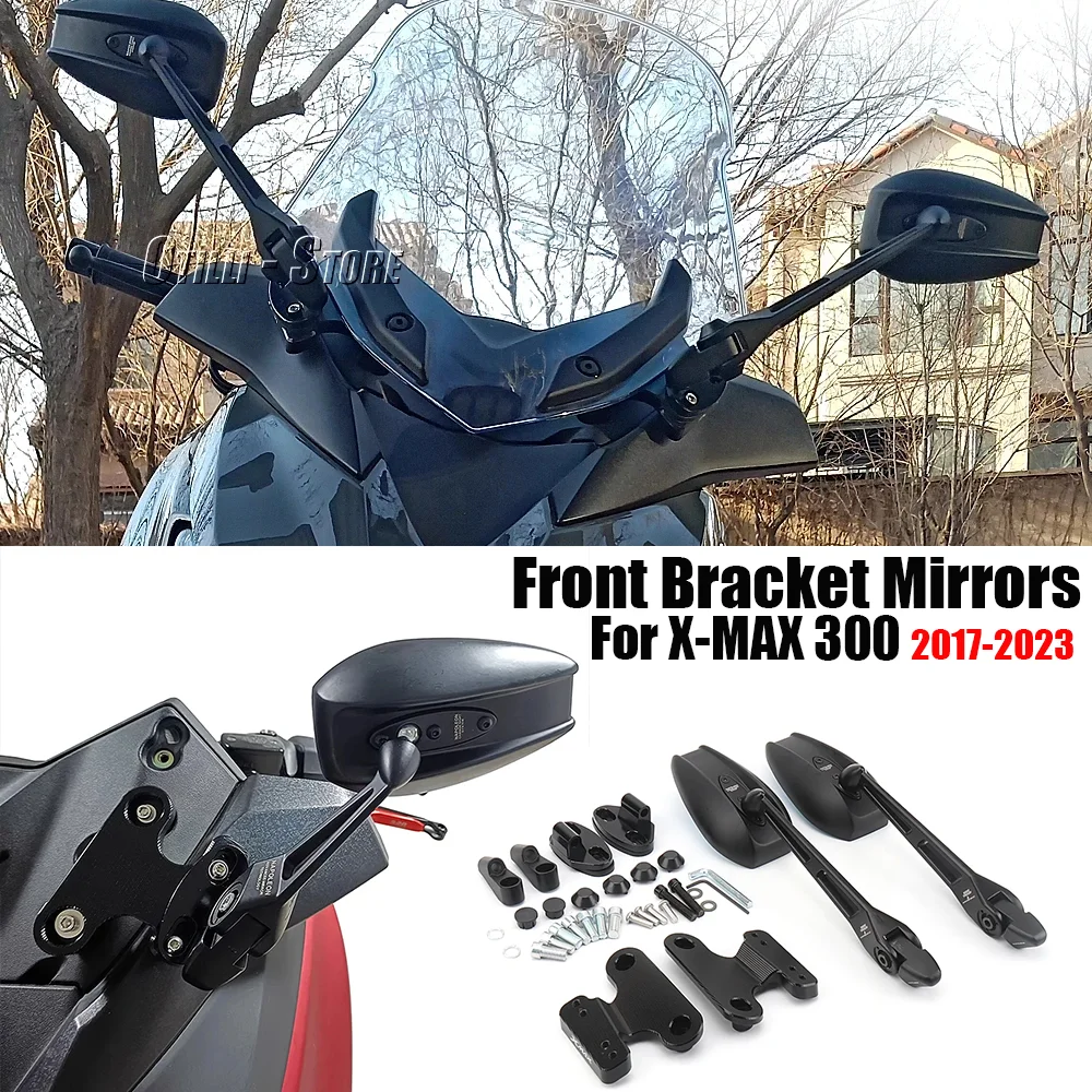 

Modification accessories Side Mirror Support Stand Forward Moving Bracket For YAMAHA X-MAX300 X-Max 300 XMAX300 XMAX 300