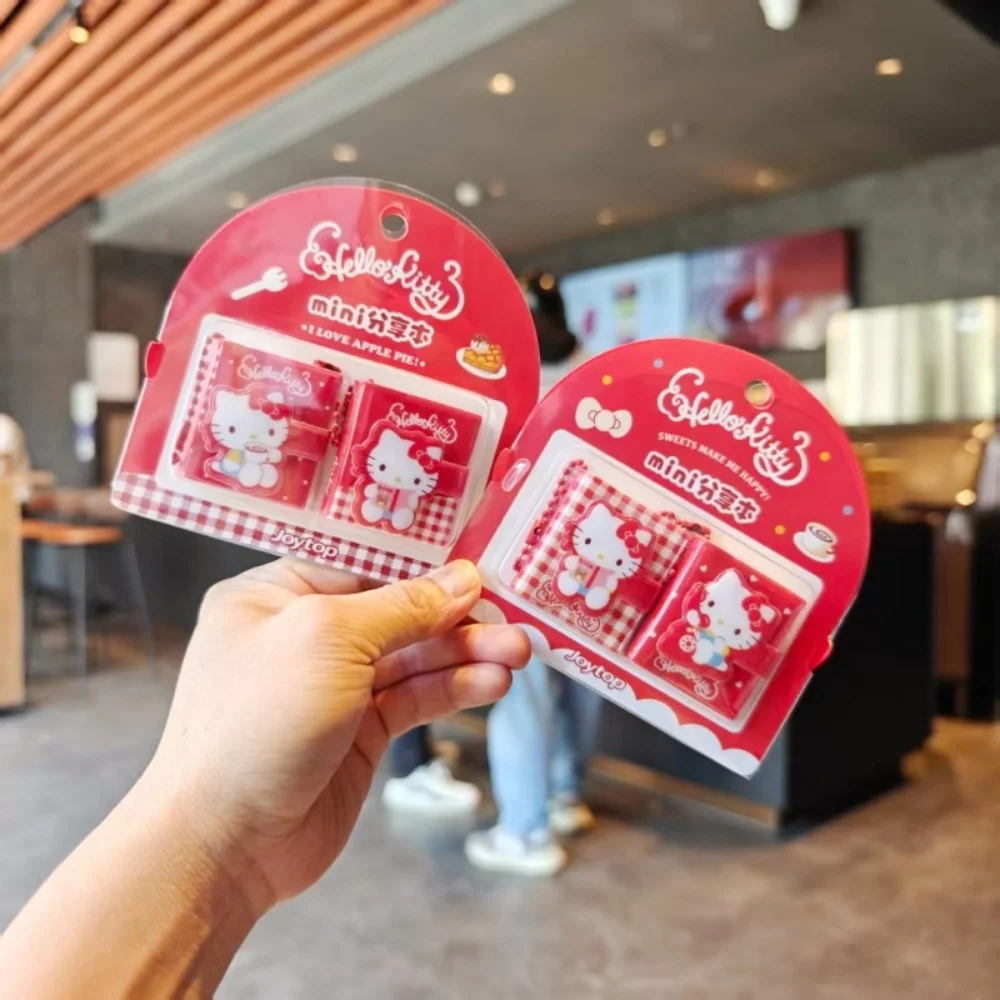 สมุดโน้ตซานริโอของแท้ เฮลโล คิตตี้ มินิ สมุดจดพกพา สมุดวาดภาพ สมุดวางแผน ปกสมุดบันทึก ของขวัญคริสต์มาสสำหรับเด็กผู้หญิง