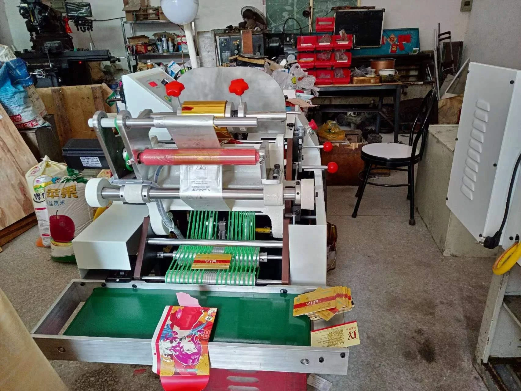 Paper Card and Plastic PVC Business Card Foil Printer Automatic Hot Foil Stamping Machine