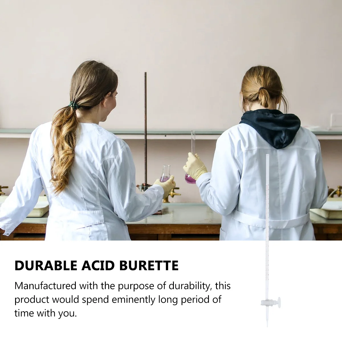 

1Pcs Acid High Transmittance Glass Chemical Instrument Junior High School Laboratory Supplies Chemistry Experiment Tool