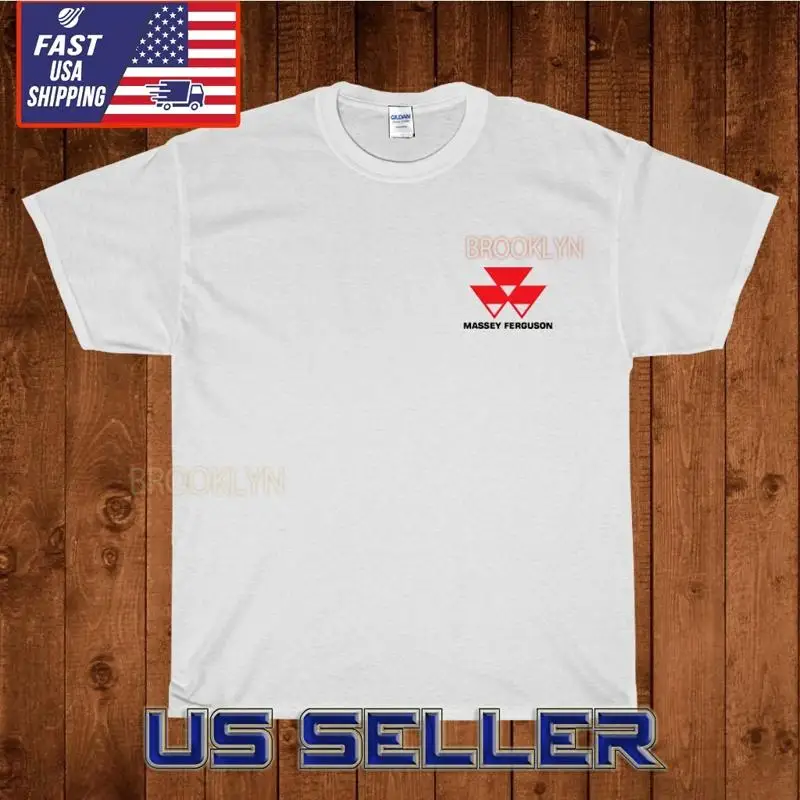 NEW SHIRT MASSEY FERGUSON LOGO T-SHIRT UNISEX FUNNY AMERICAN USA SIZE S-5XL