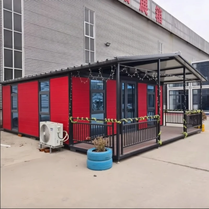 2 3 غرفة نوم جاهزة فيلا منزل منزل جاهز فاخر جاهز منازل متنقلة 20 قدم 40 قدم قابلة للطي قابلة للتوسيع