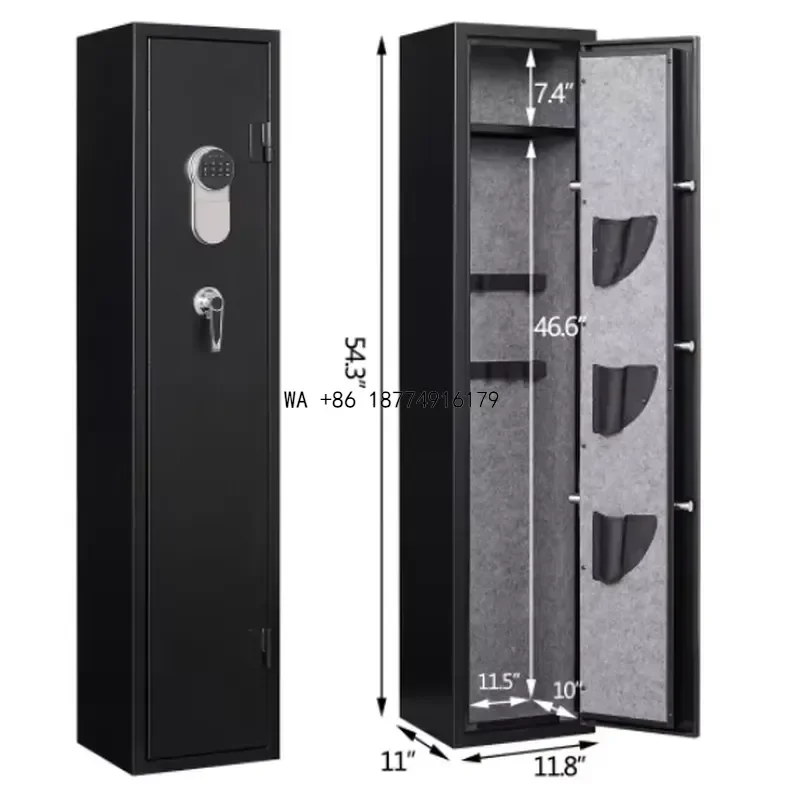 wmwmnu Factory Latest Quick Access Biometric Safe Digital Keypad Large Fingerprint Safe Fireproof Cabinet SafeODM OEM