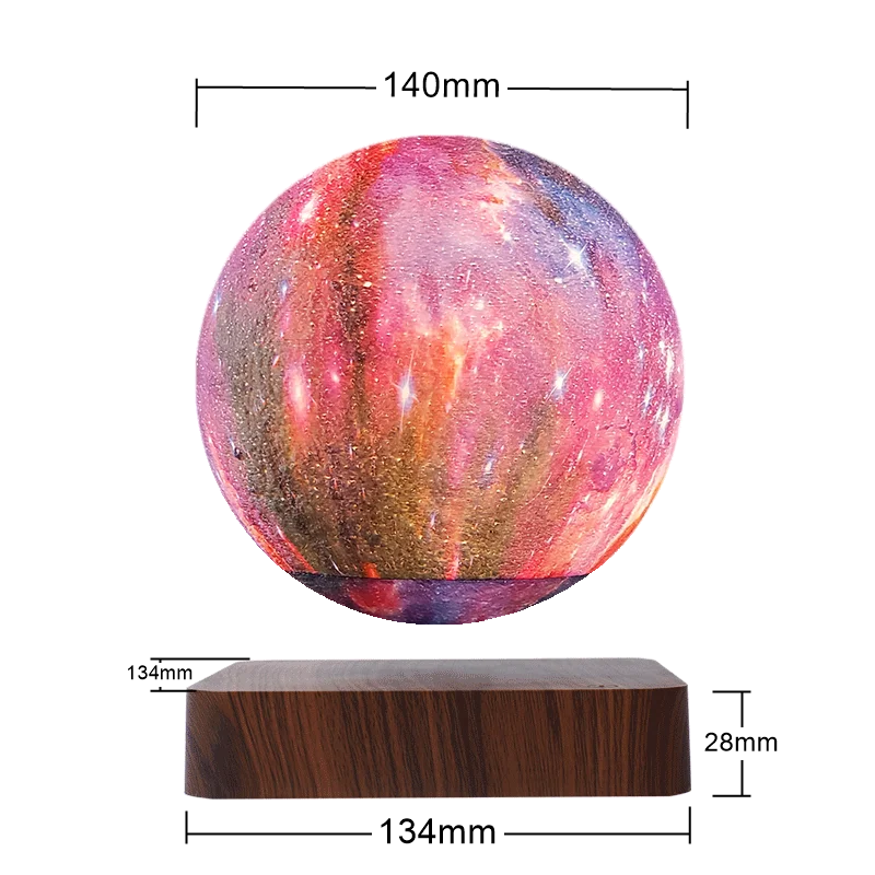 Newest Levitating Galaxy Moon Lamp  Light Personalized Souvenir Gifts Atmospheric Lamp