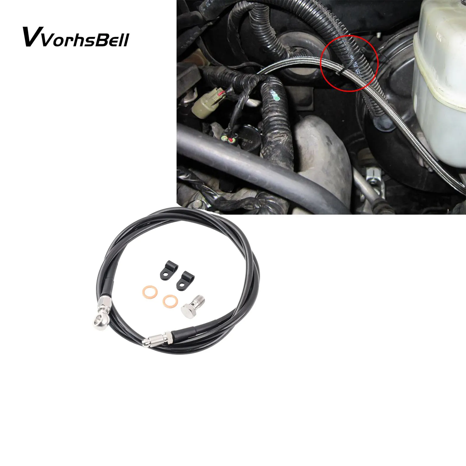 

Stainless Steel Braided Clutch Line Damper Delete Black For 1989-1998 Nissan 240SX S13 S14 LHD Auto To Manual Conversion
