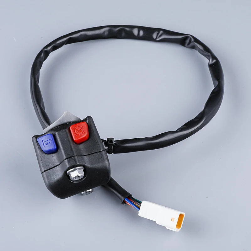 오토바이 3 기능 스위치 방수 헤드 라이트 턴 라이트 경적 ON/OFF KTM EXC-F SXF 용 Flameout 스타터 중지 킬 버튼