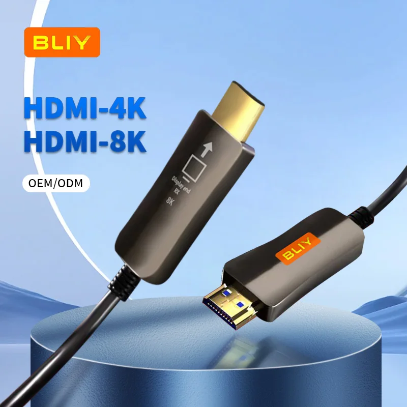 

Manufacturer wholesale fiber optic HDMI cable 8K60Hz high definition data cable 10 meters