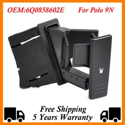 New For Polo 9N 2002 2003 2004 2005 2006 2007 2008 2009 2010 Car Center Console Cup Holder Three Colors 6Q0 858 602 6Q0858602E